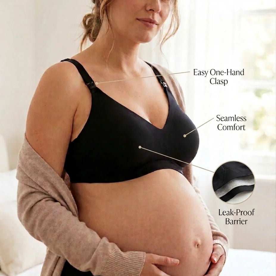 CareMamas™ Leakproof Nursing & Breastfeeding Bra