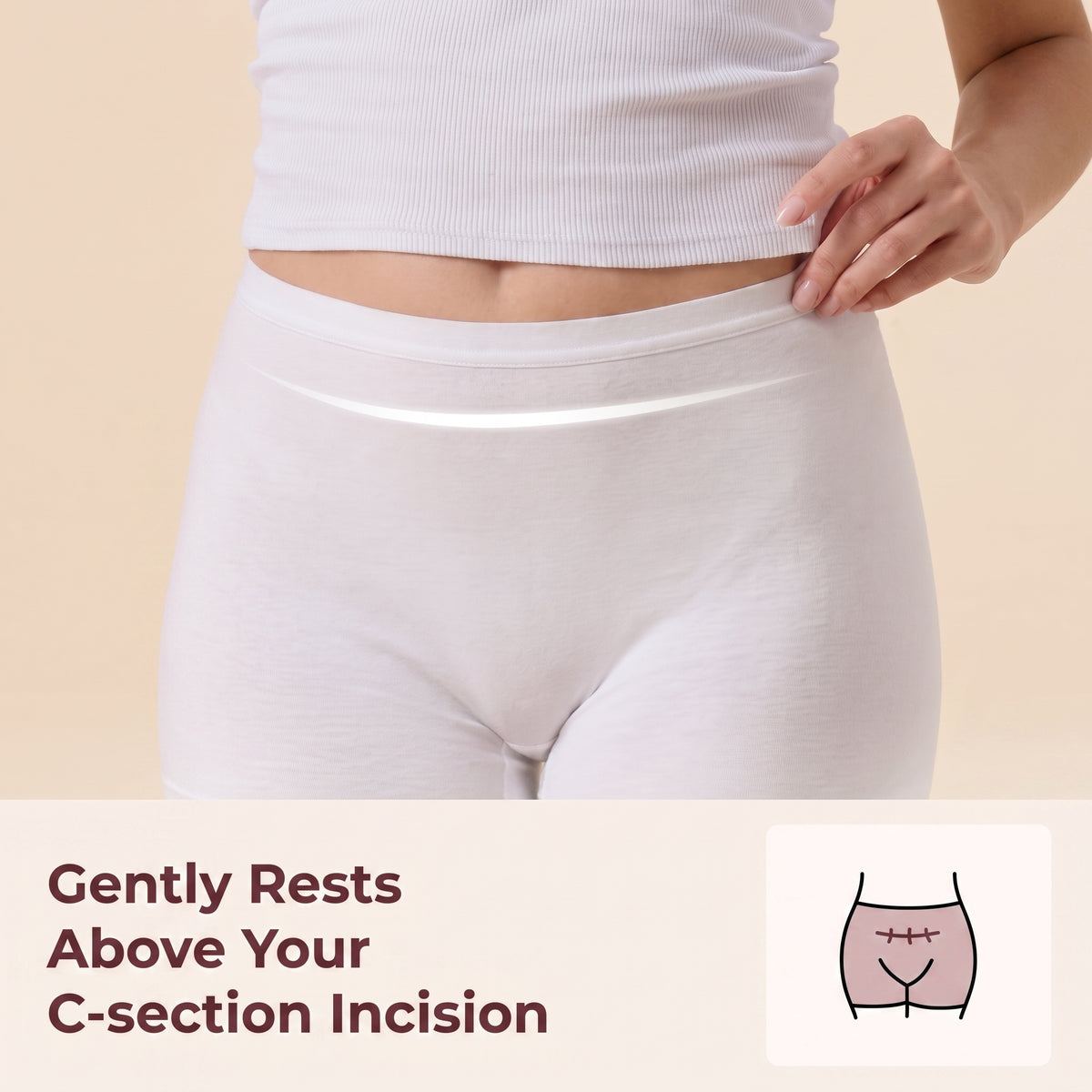 CareMamas™ Disposable Postpartum Boyshort Underwear
