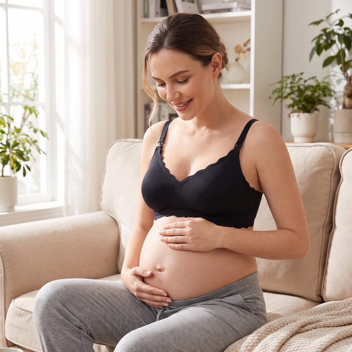 CareMamas™ SoftGel 360° Seamless Maternity & Nursing Bra
