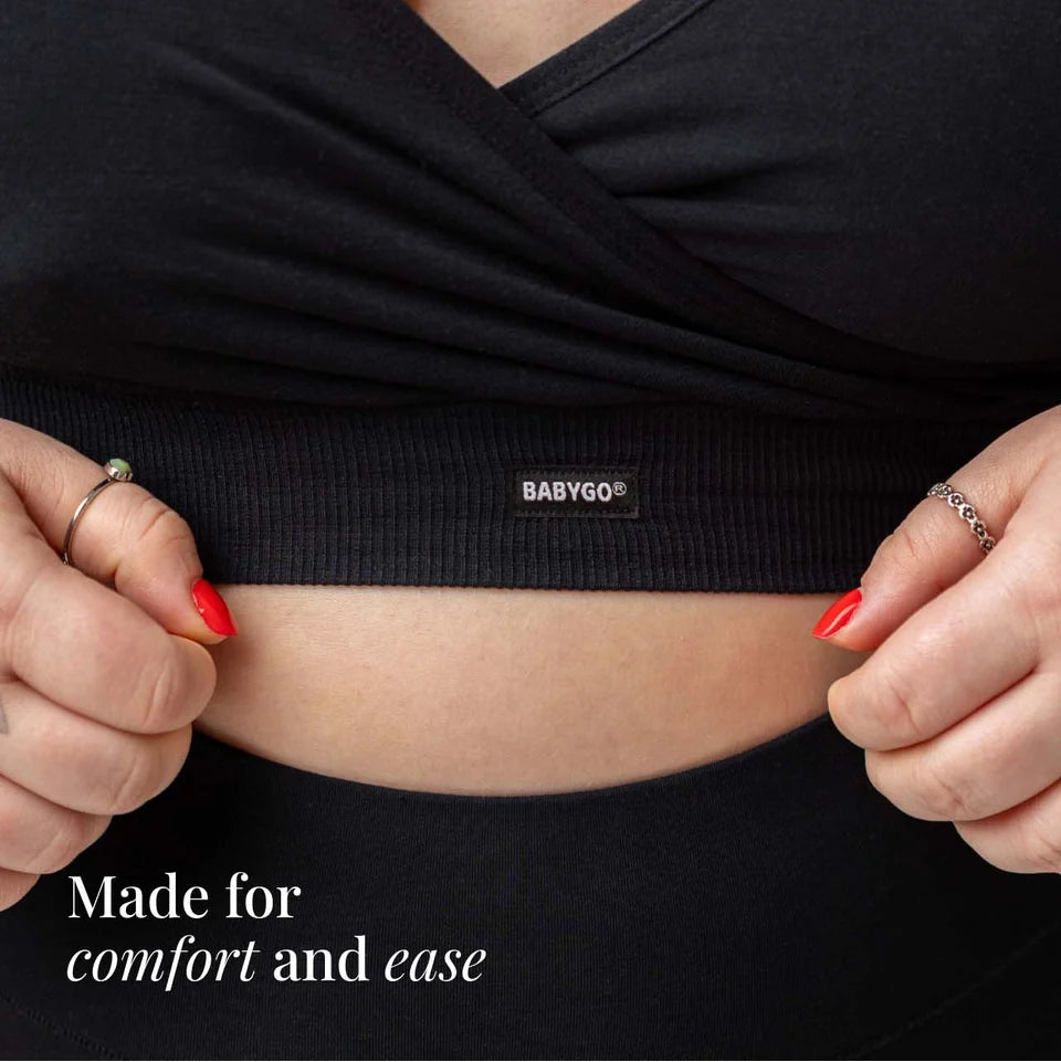 CareMamas™ Seamless Maternity & Nursing Sleep Bra
