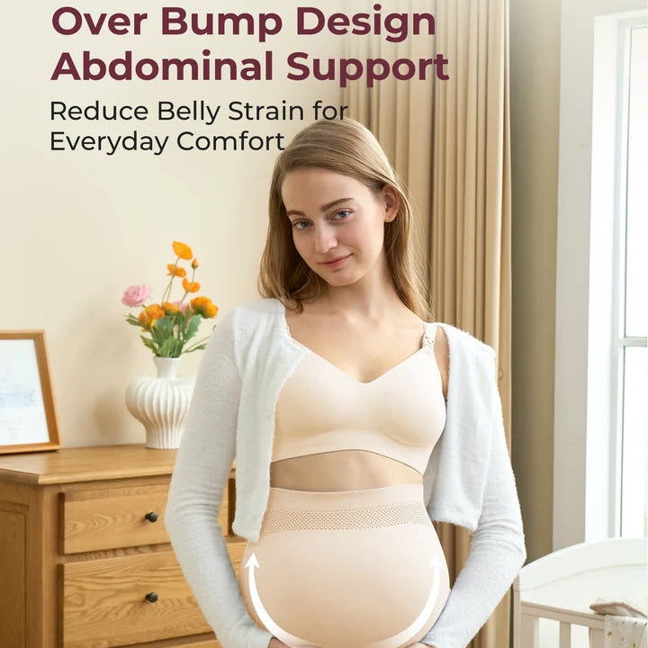 CareMamas™ High-Waist Seamless Maternity Support Knickers