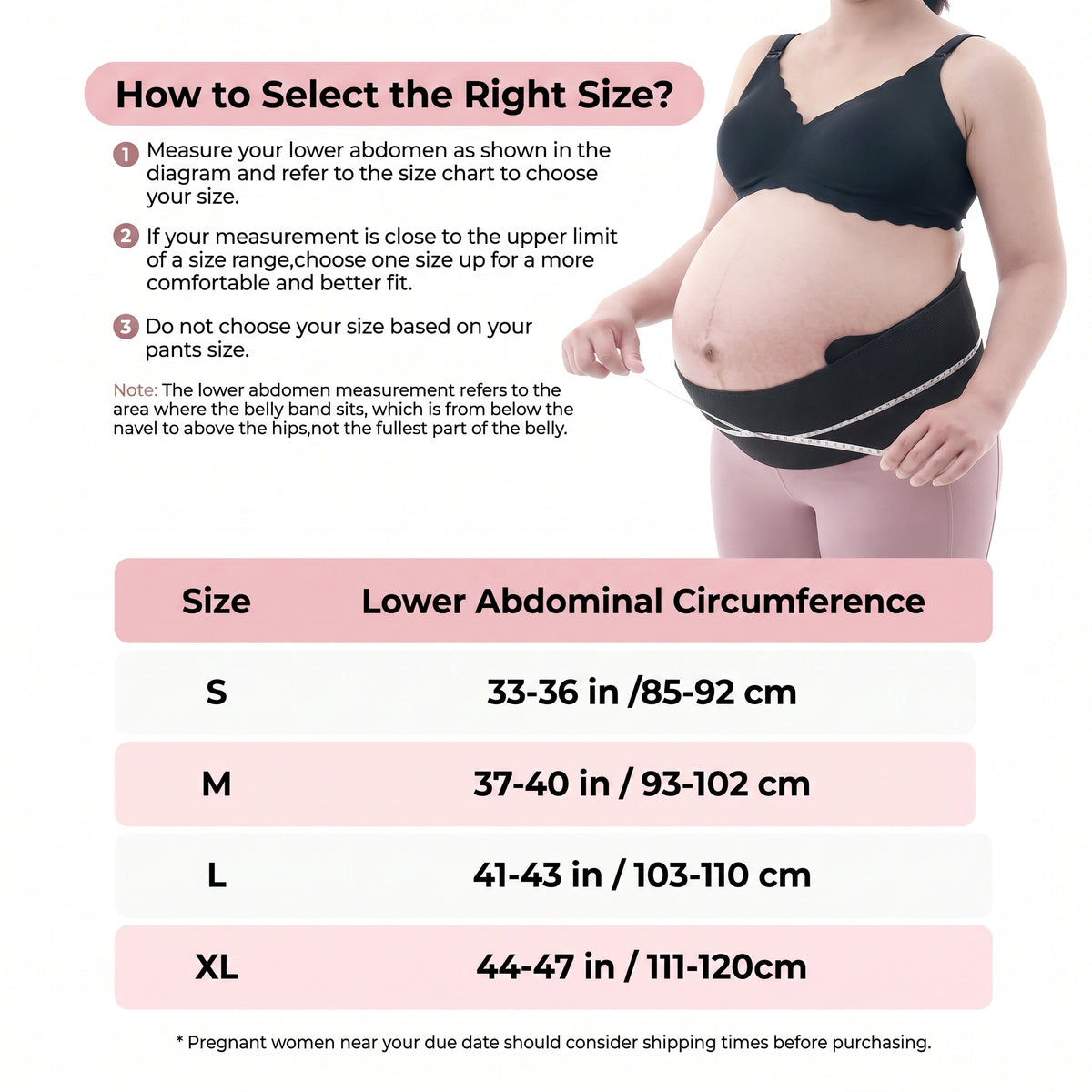CareMamas™ Hospital-Grade Pregnancy Support Belly Band