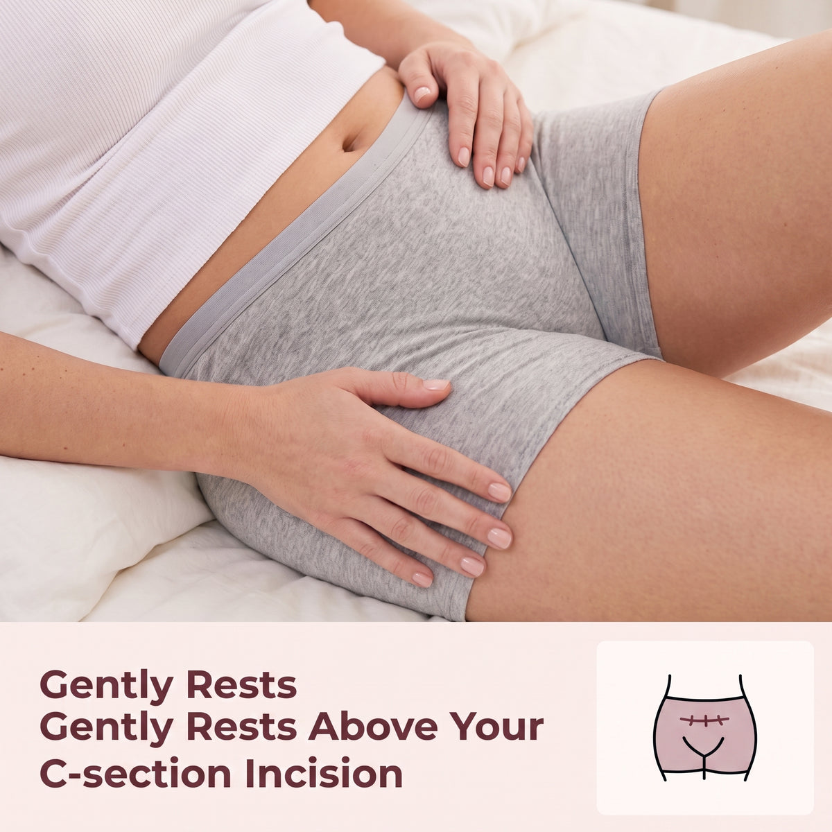 CareMamas™ Disposable Postpartum Boyshort Underwear