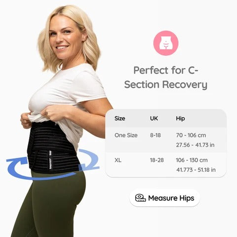 CareMamas™ 3-in-1 Postpartum Recovery Support Belt