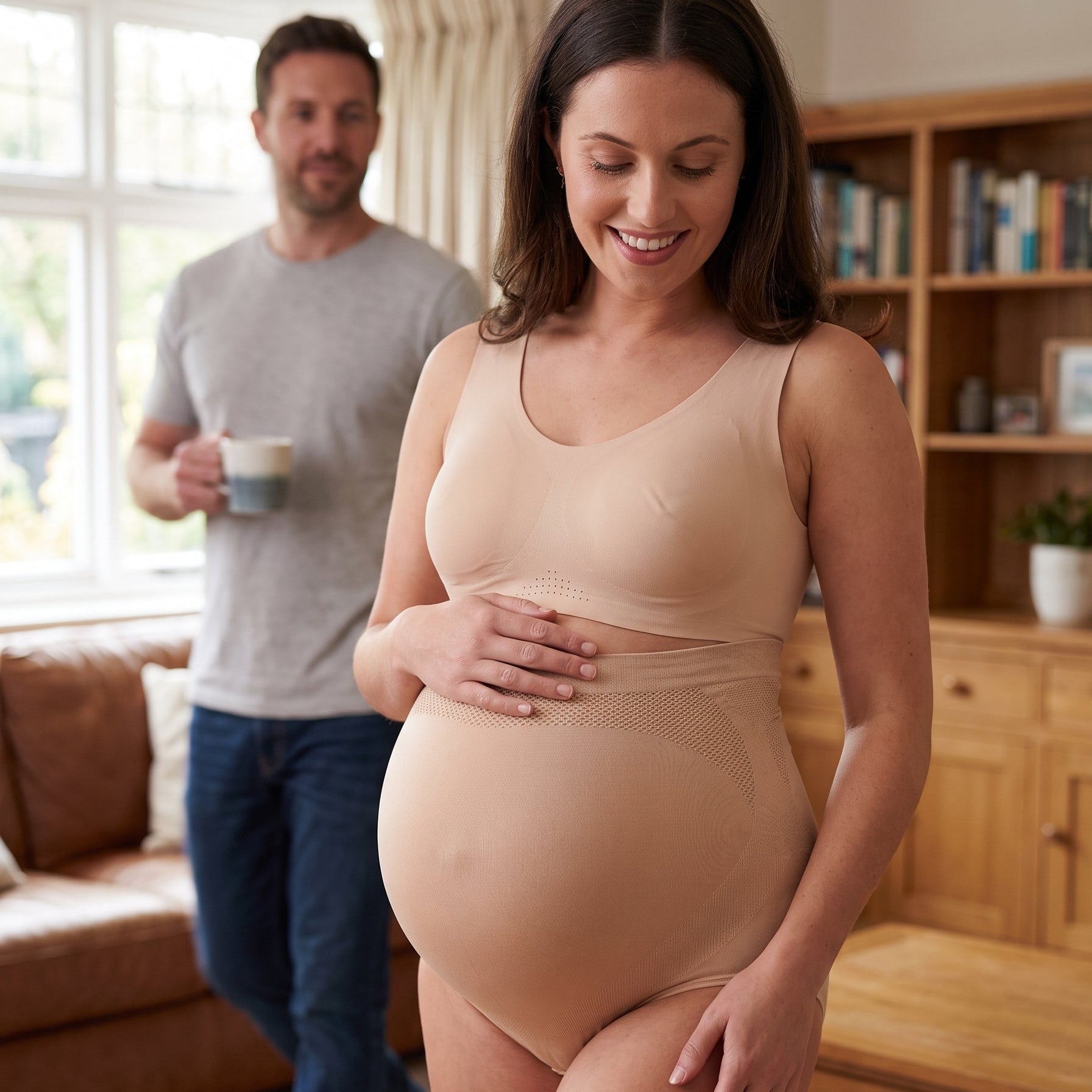 CareMamas™ High-Waist Seamless Maternity Support Knickers